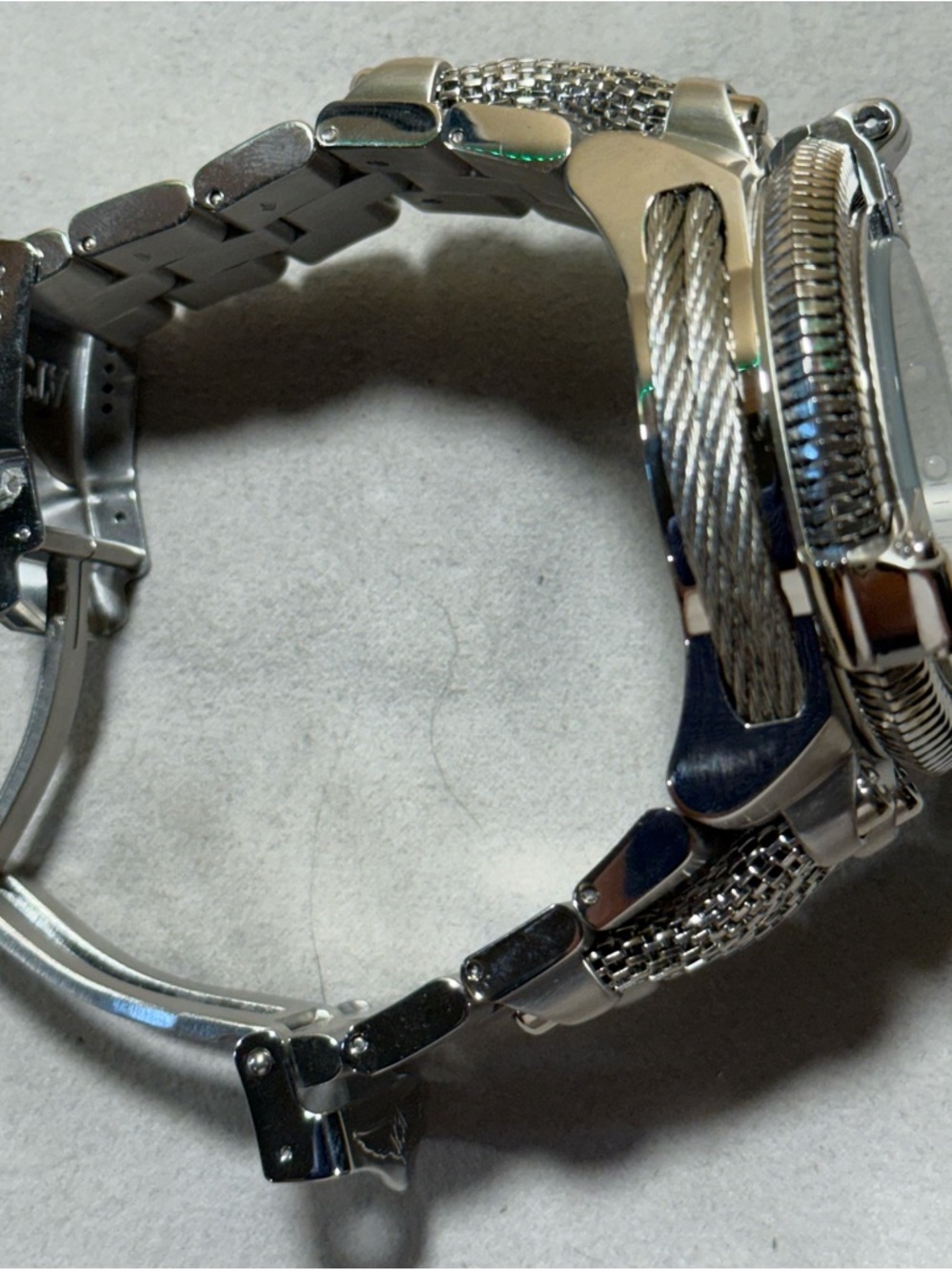 Invicta King Python Reserve Collection 39733 Stainless Steel Chronograph Watch - Picture 5 of 7